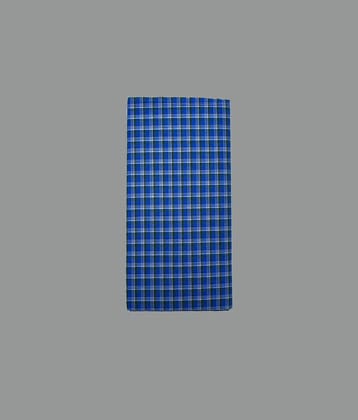 Shyam Handloom Cotton Mens Lungi Blue ( Pack of 1 ) - None