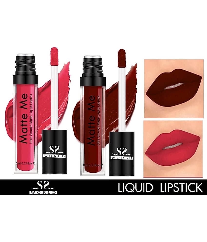 ssworld Cherry Matte Lipstick 6