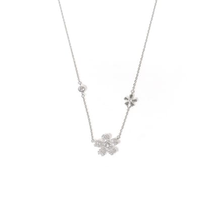 Tomassa Necklace | 925 Silver Necklace for Women-Silver