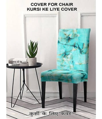 Cortina - 1 Seater Polyester Chair Cover ( Pack of 6 )