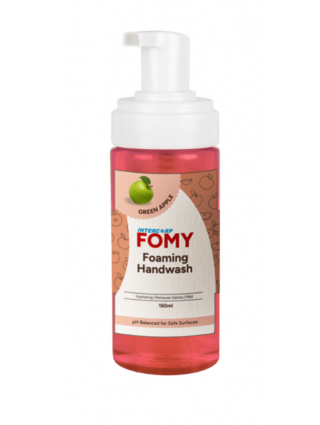 INTERCORP FOMY Antibacterial Soft Refreshing Foam Hand Wash, 160 ml (Green Apple)