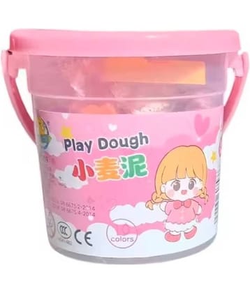 Eclet Magic Dough 10Pc Assorted Colorful Play Dough for Kids Art Clay  (300 g)(SET OF 1)
