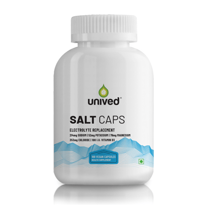 Unived Salt Capsules for Hydration, Cramps & Muscle Recovery