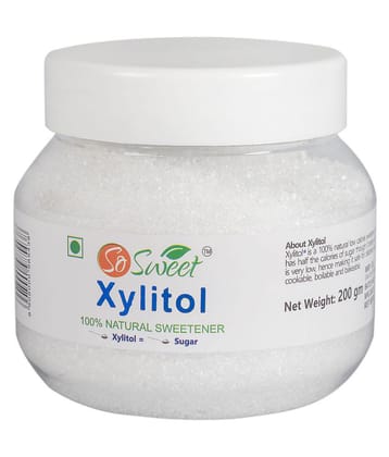 So Sweet Xylitol 100% Natural Sweetener 200gm -Sugarfree