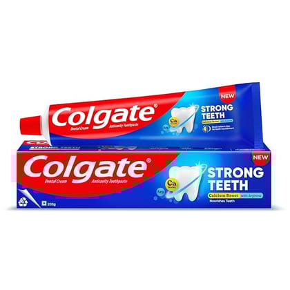 Colgate Strong Teeth Anticavity Toothpaste 200 GRAM