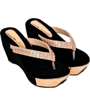 Altek Gold Women's Slip On Heels