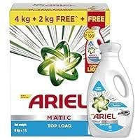 ARIEL MATIC TOP LOAD 6KG+LIQ