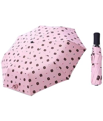 Infispace Pink 3 Fold Umbrella - Pink