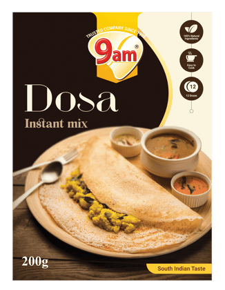 9am Dosa Instant Mix, 200 gm