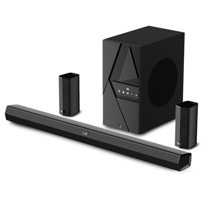 boAt Aavante Bar 3500 | Bluetooth Soundbar with 500W RMS Immersive Sound, 5.1 Channel with Subwoofer, Wired Rear Speakers boAt Aavante Bar 3500 | Bluetooth Soundbar with 500W RMS Immersive Sound, 5.1 Channel with Subwoofer, Wired Rear Speakers - Premium 