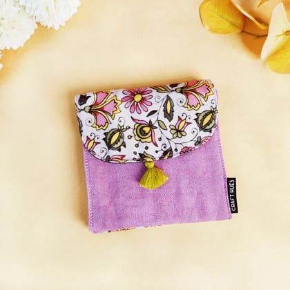 5 COMPARTMENT MINI WALLET PINK PARADIZE