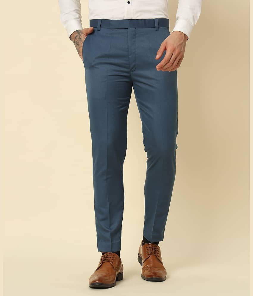 HEMLOCK Regular Flat Men's Formal Trouser - Light Grey ( Pack of 1 )