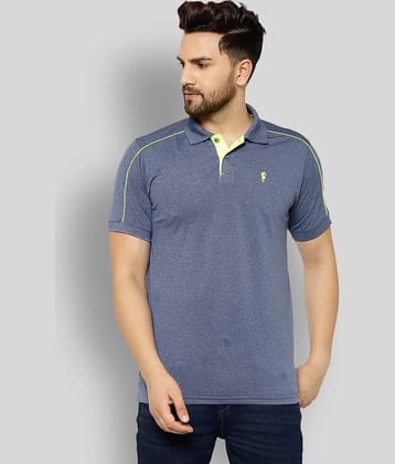 EPPE - Blue Polyester Regular Fit Men's Sports Polo T-Shirt ( Pack of 1 )