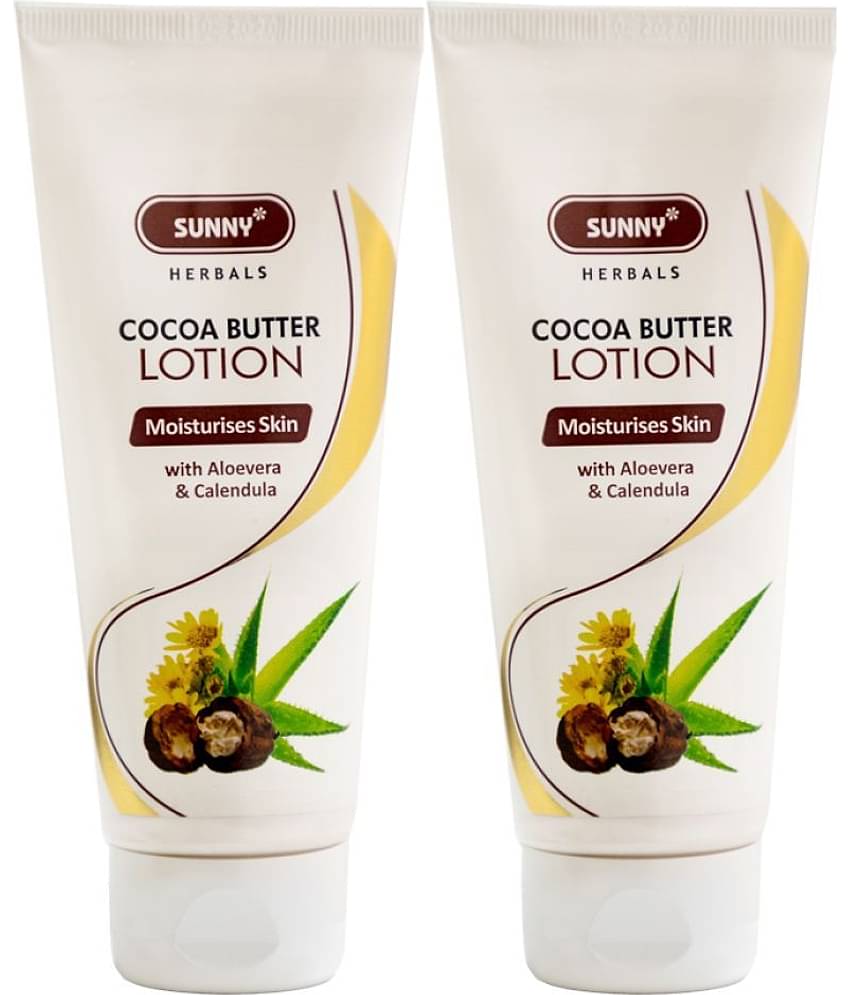 SUNNY HERBALS Cocoa Butter Body Lotion ( 100 ML mL Pack of 2 )