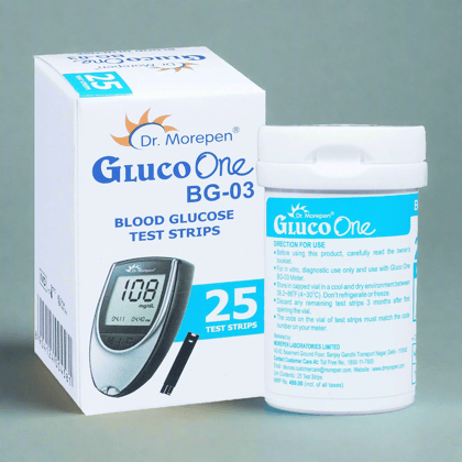 Dr. Morepen BG-03 Blood Glucose Test Strips
