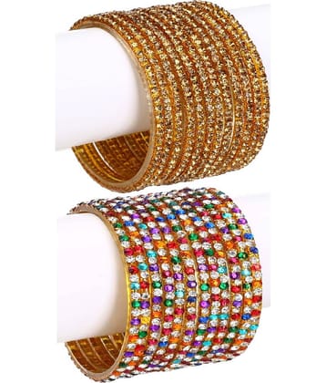 Somil Designer Wedding Fancy Glass Bangle Set For Party, Marriage, Function And Daily Use