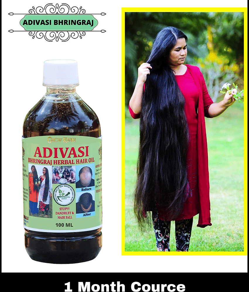 Growkesh - Anti Hair Fall Bhringraj Oil 100 ml ( Pack of 1 )