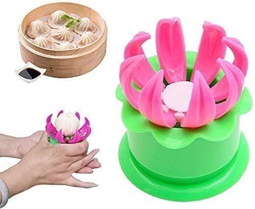 Dumpling Moulds-Plastic Momos Dumpling Maker Dough Press Mould Shapes