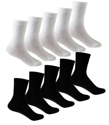 VOCI France Men's Formal Socks Calf Length Light weight for whole day wearing Free Size - 10