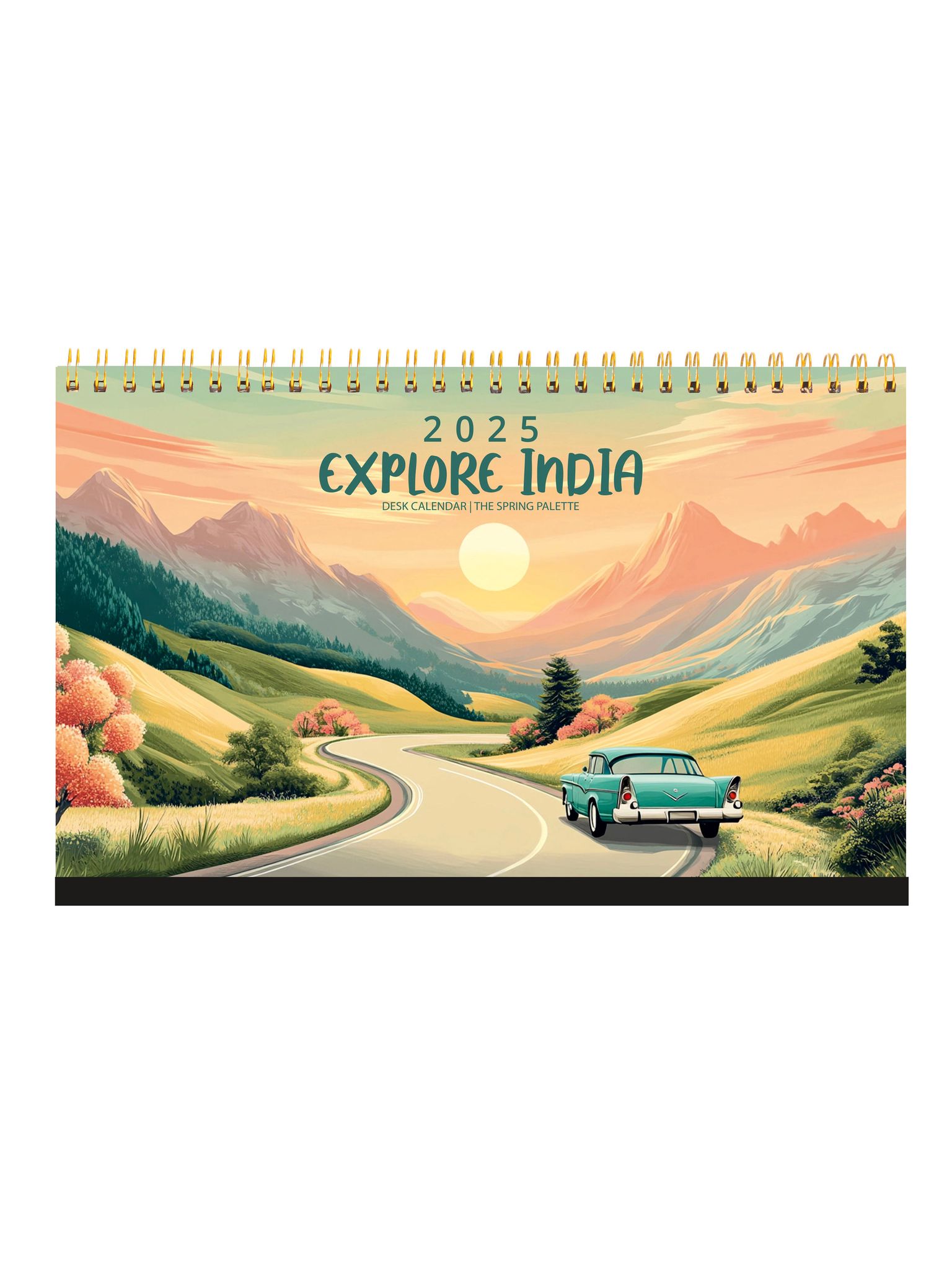 Explore India Desk Calendar 2025 | Freebie worth INR 150