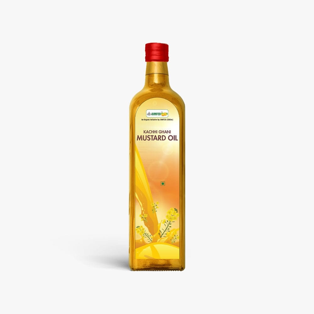 SIMFED Organic Mustard Oil 500 Ml