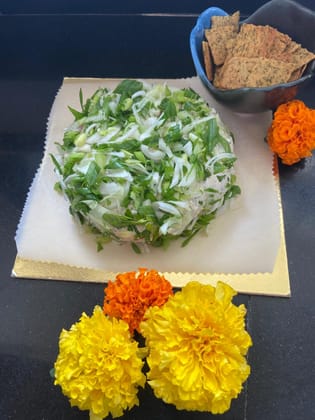 Herb Cheese with Basil & Spring Onions 150gm
