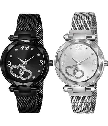 Trex Black Fabric Analog Womens Watch