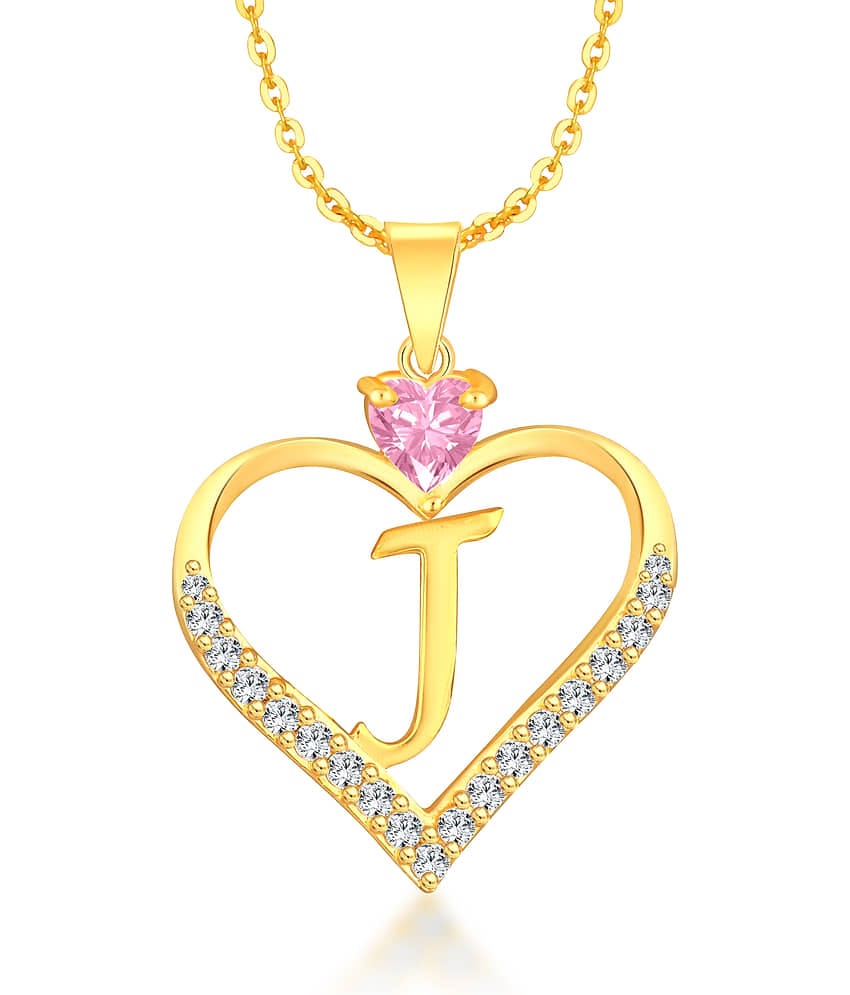 HEER COLLECTION - Pink Pendant set ( Pack of 1 )