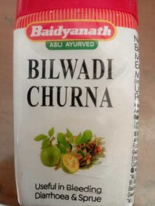 Baidyanath bilwadi churna useful in bleeding diarrhoea & sprue