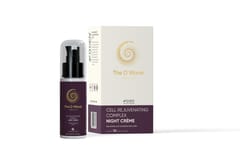 The D Wave Cell Rejuvenating Complex Night Creme | Night Cream for Glowing, Youthful Skin| Reduces Fine Lines, Wrinkles, Hyperpigmentation | Hydrating & Moisturizing | All Skin Types & Genders | 30ML