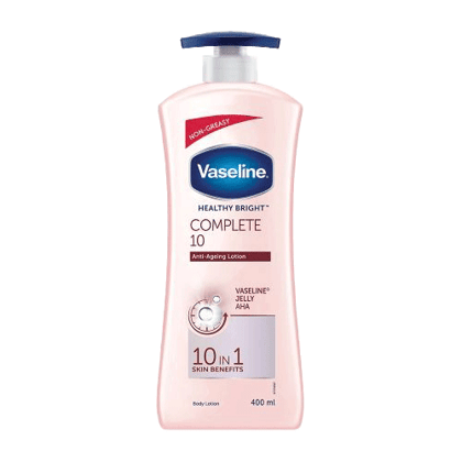 Vaseline Moisturiser Healthy White Complete 10 400ml Vaseline Moisturiser Healthy White Complete 10 400ml