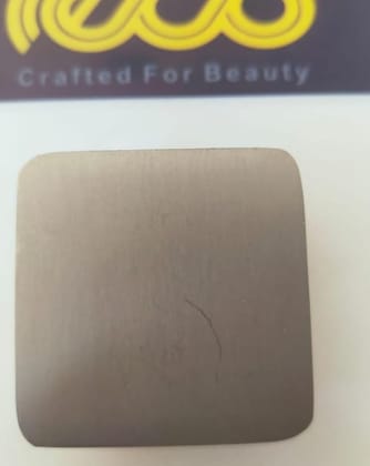 ADISON Stainless Steel Designer Trendy Stylish Door Knobs Pack of 2 and get 1 Free with Screws and Glossy Material (Pack of 3) | Multicolor 10