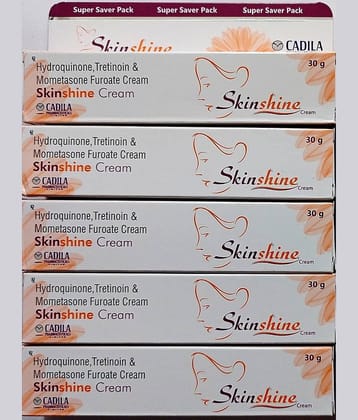 Skinshine Cream For all skin type, 30 gm, Pack of 5