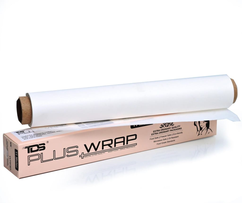 TDS PLUS WRAP 25 Meter & 11 Meter Butter Paper Combo Pack 2