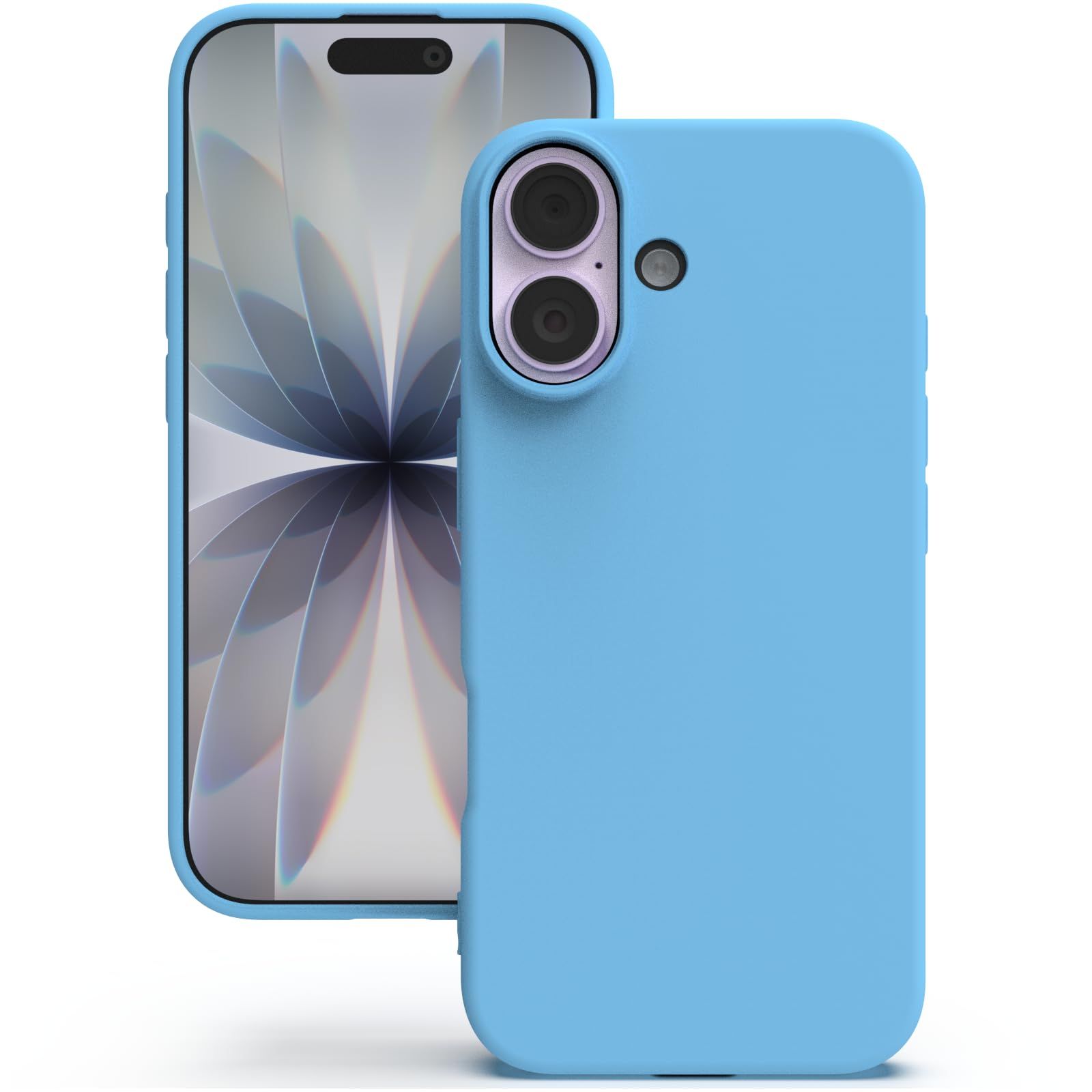 YATWIN Silicone Case for iPhone 17, Soft-Touch, Shockproof, DustProof, Antiskid Phone Cover for Apple iPhone 17 - Sky Blue YATWIN Silicone Case for iPhone 17, Soft-Touch, Shockproof, DustProof, Antiskid Phone Cover for Apple iPhone 17 - Sky Blue - Sky Bl