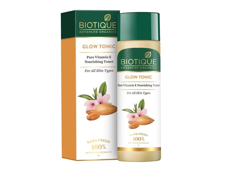 Biotique Advanced Organics Glow Tonic Pure Vitamin E Nourishing Toner 120ml