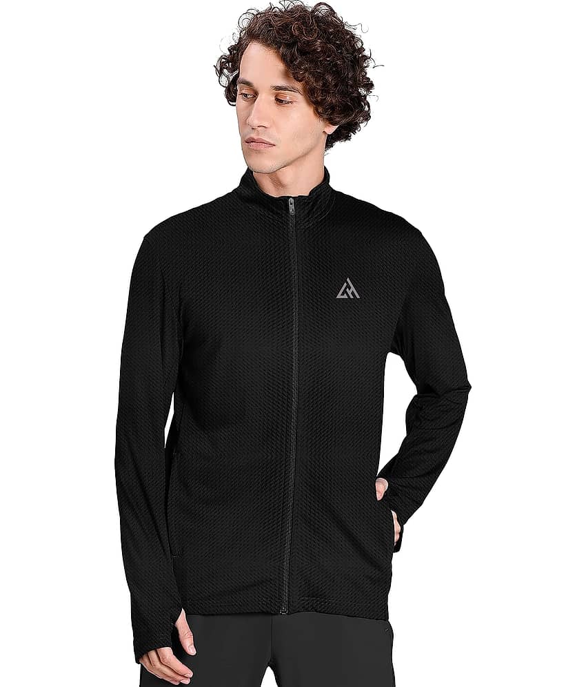 LONDON HILLS Polyester Men's Casual Jacket - Black ( Pack of 1 )