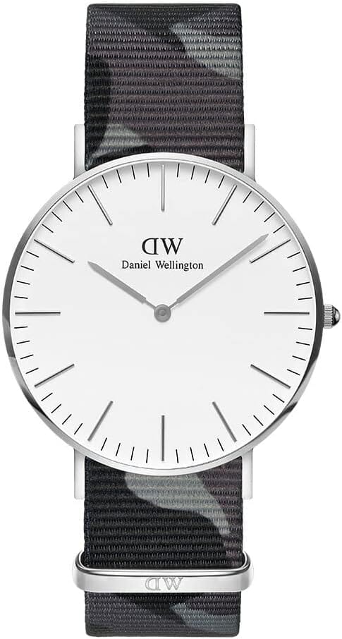 Daniel Wellington Classic 40 mm White Dial Men Analolgue Watch - DW00100372-White