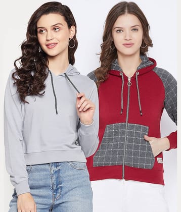 First Krush Fleece Multi Color Hooded Sweatshirt