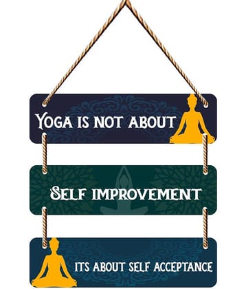 Saf Wood Wall Sculpture Multi - Pack of 1