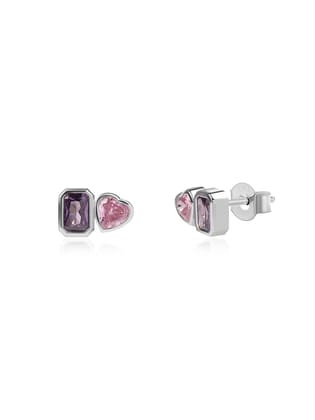 Toi Et Moi Dual Solitaire Studs
