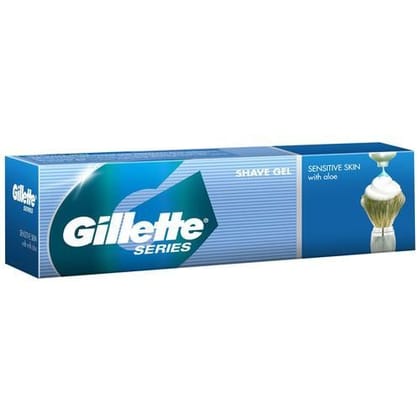 Gillette Series Shave Gel - Sensitive Skin, 60 gm