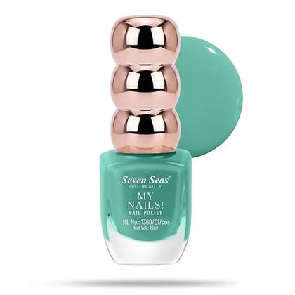 Seven Seas My Nails Nail Polish, High Colour Pay Off, Long Lasting, Quick Drying, Chip Resistant, Non-Staining, 10ml (232, 10ml) Seven Seas My Nails Nail Polish, High Colour Pay Off, Long Lasting, Quick Drying, Chip Resistant, Non-Staining, 10ml (232, 10ml)