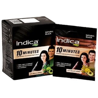 Indica CavinKare Herbal Hair Colour Natural Black - 40gm