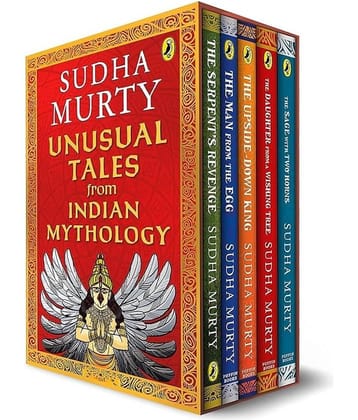 Unusual Tales from Indian Mythology Sudha Murty bestselling series of Unusual Tales from Indian Mythology 5 books in 1 box set