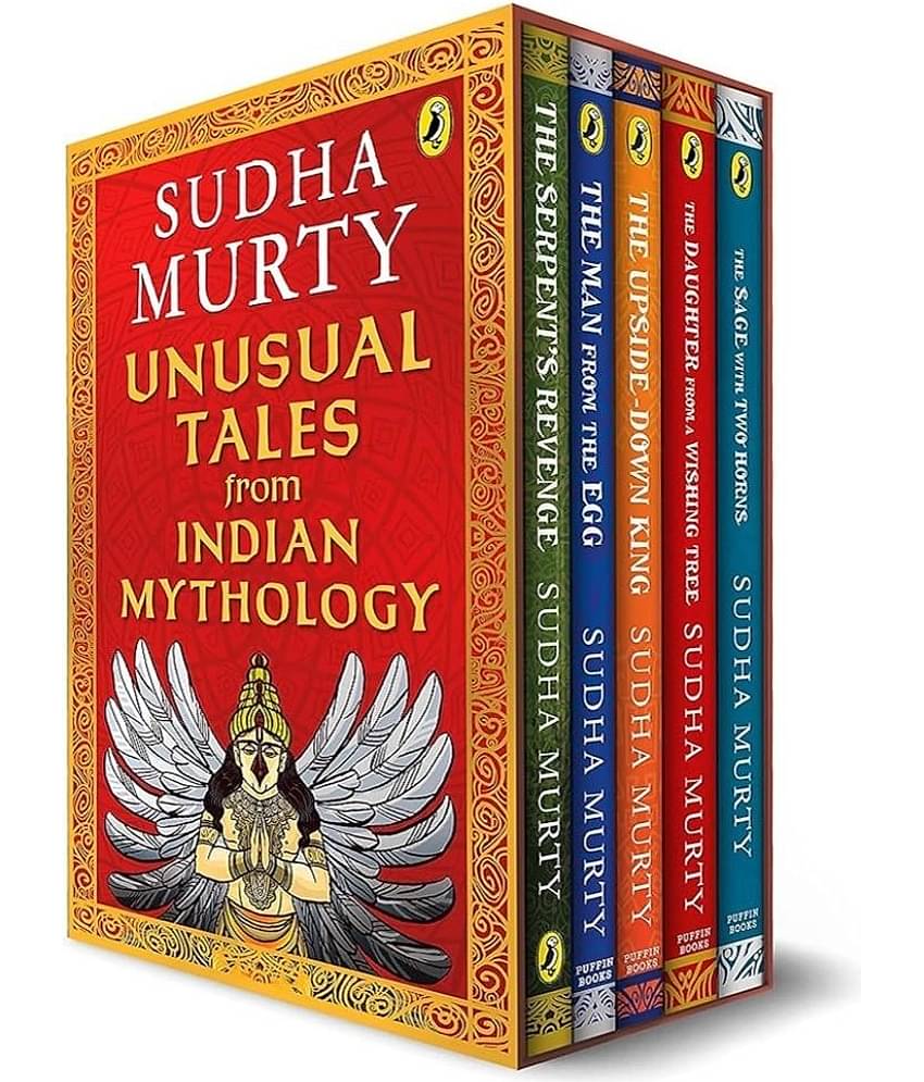 Unusual Tales from Indian Mythology Sudha Murty bestselling series of Unusual Tales from Indian Mythology 5 books in 1 box set