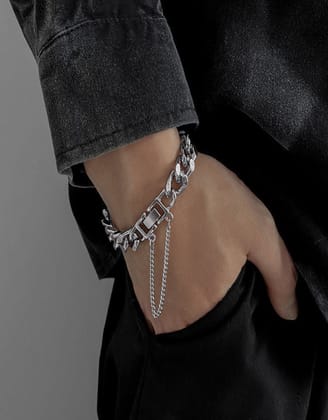 Cuban God Bracelet-8 Inches