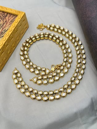 Kundan Anklet Gejje 0077