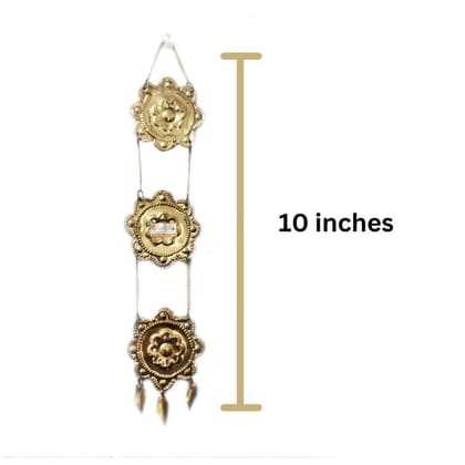 MAYAPURI Pital Chand Mala for Puja, Accessory to Hang from The Deity's Hands