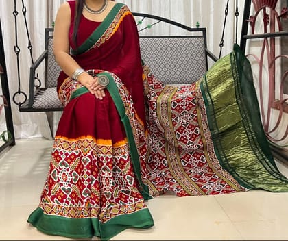 Pattola Print Modal Silk Style 7-Pattola Print